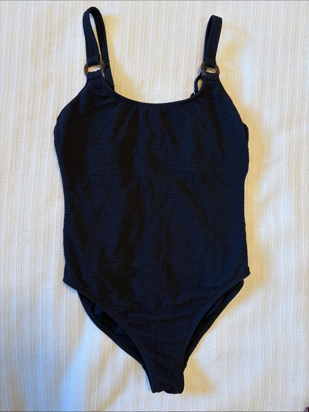 Shade & Shore Black Swimsuit M (8-10)
